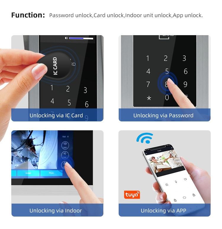 Multi Language Video Door Phone