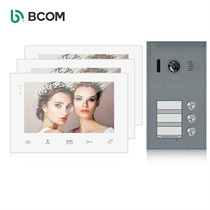 4 apartments doorbell