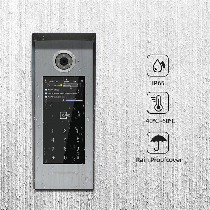 Wired Intercom For Multi- apartment