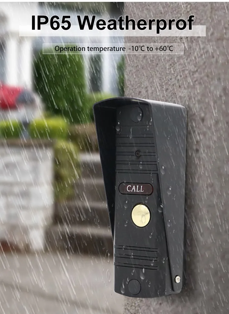 4 inch video door intercom 7 4 inch video door intercom 7